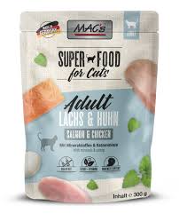 MAC's Cat Łosoś i Drób Saszetka 300g, Nowa Pojemność!
