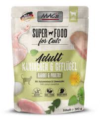 MAC's Cat Królik i  Drób Saszetka 300g, NOWA Pojemność!