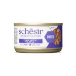 Schesir Veterinary Solutions Diabetic Tuńczyk I Tilapia W Bulionie 80g! Filetowa I Pełnowartościowa Karma Wspomagająca Kontrolę Cukrzycy U Kota! Nowość! 