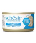 Schesir Veterinary Solutions Weight Control Fileciki Z Kurczaka I Tilapi W Bulionie 80g! Pełnowartościowa Karma! Wsparcie Kontroli Masy Ciała Przy Jednoczesnym Utrzymaniu Masy Mięśniowej! Nowość! 