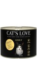 Cat's Love Czysty Kurczak W Naturalnej Galaretce 200g! Aż 92% Kurczaka! Dodatek Oleju Z Lnianego Bogatego W Kwasy Omega Oraz Pokrzywy, Która Wspiera Tworzenie Czerwonych Krwinek I Oczyszczanie Organizmu! Duży Dodatek Tauryny!   