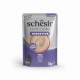 Schesir Functions Digestive Mus Z Kurczaka 70g! Pełnoporcjowa Karma Wspierająca Działanie Układu Pokarmowego! Dodatek Prebiotyków! Bardzo Delikatna Kremowa Konsystencja! Nowość!