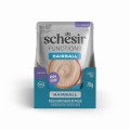 Schesir Functions Hairball Mus Z Kurczaka Z Wątróbką Z Kurczaka 70g! Pełnoporcjowa Karma Wspierająca Działanie Pozbywanie Się Kul Włosowych! Dodatek Babki Płesznik I Dyni Kabocha! Bardzo Delikatna Kremowa Konsystencja! Nowość! 