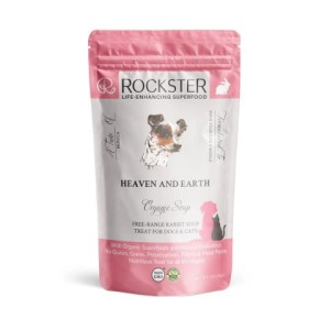 Rockster Soup Heaven And Earth Ekologiczna Zupa Z Królika 85g! Monobiałkowa, Certyfikowane Składniki! Dodatek Tauryny i Oliwy Extra Vergin! Idealna Do Nawodnienia, w Okresie Rekonwalescencji I Dla Seniorów! Nowość!