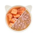 WOW Cat Filety Z Łosoś W Sosie 85g! Bardzo Duża Ilość Sosu I Wysoka Smakowitość! Monobiałkowa! Nowość!  
