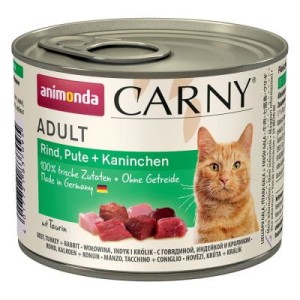 Animonda CARNY Adult Wołowina, indyk i królik 200 g