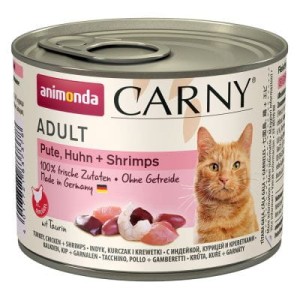 Animonda CARNY Adult Indyk, kurczak i krewetki 200 g