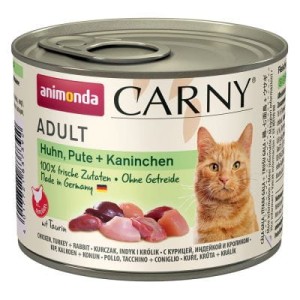 Animonda CARNY Adult Kurczak, indyk i królik