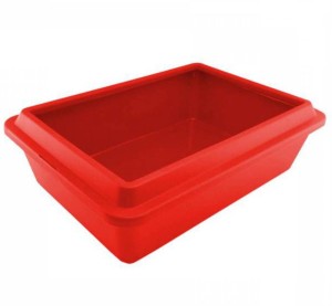 Sum-Plast Kuweta z Ramką 42x12,5x30cm Mix kolorów